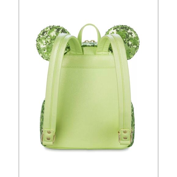 Disney Park Tinker Bell Green Sequin Loungefly Mini
Backpack - Picture 2 of 6